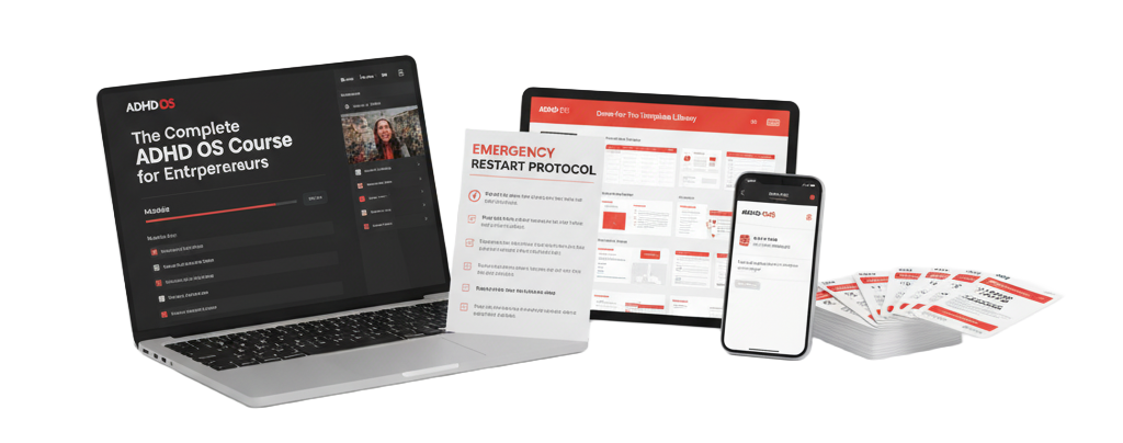 ADHD OS Course Mockup
