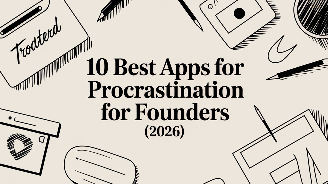 10 Best Apps for Procrastination for Founders (2026)