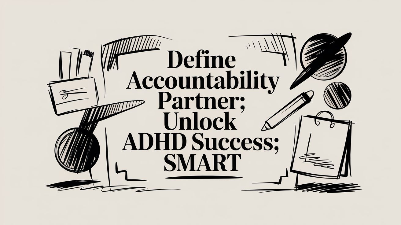 Define Accountability Partner: Unlock ADHD Success: Smart