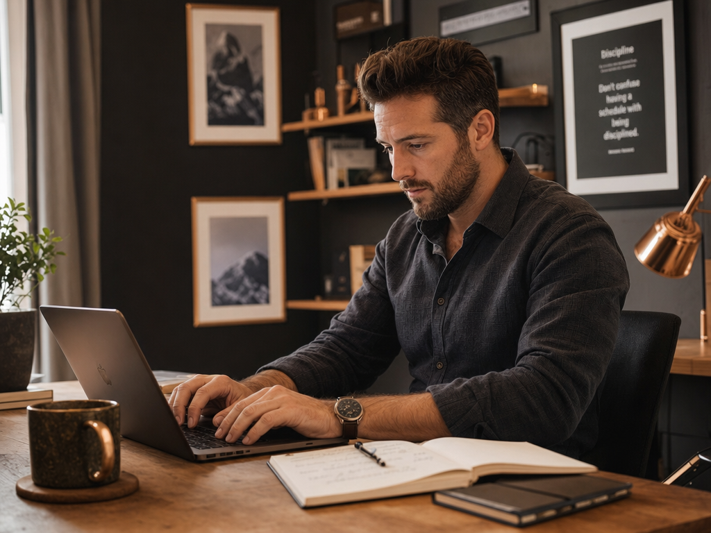 An ADHD founder at work